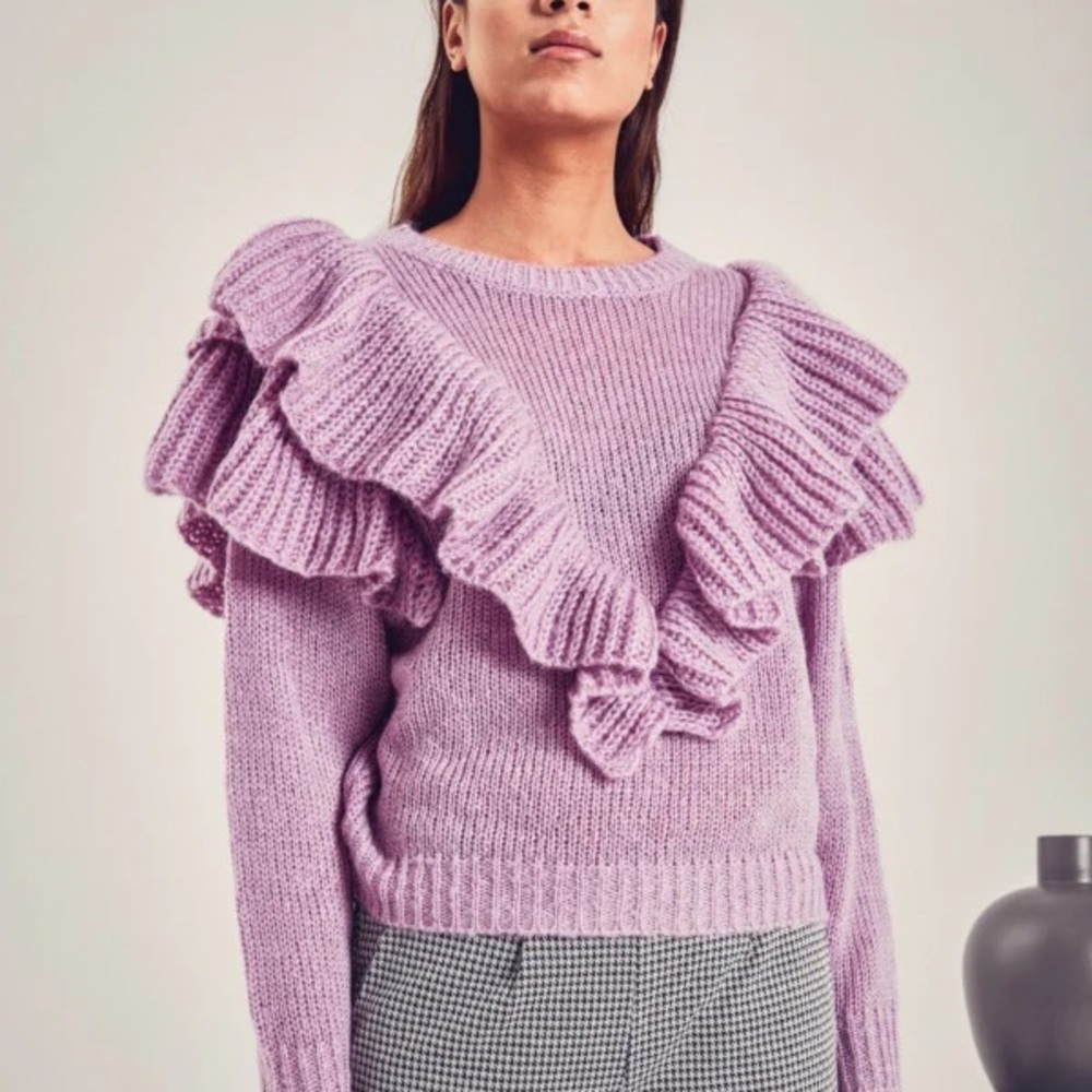 FRILL JUMPER lilack